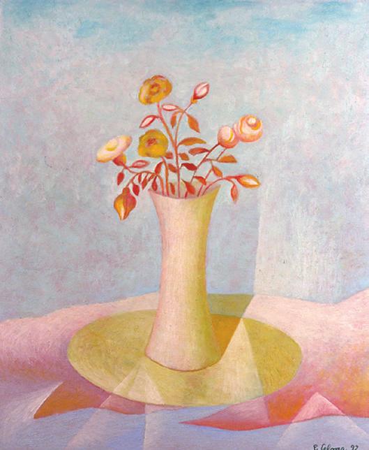 Vaso e fiori, 1992
Olio su tela
50 x 40 cm,
NMV104