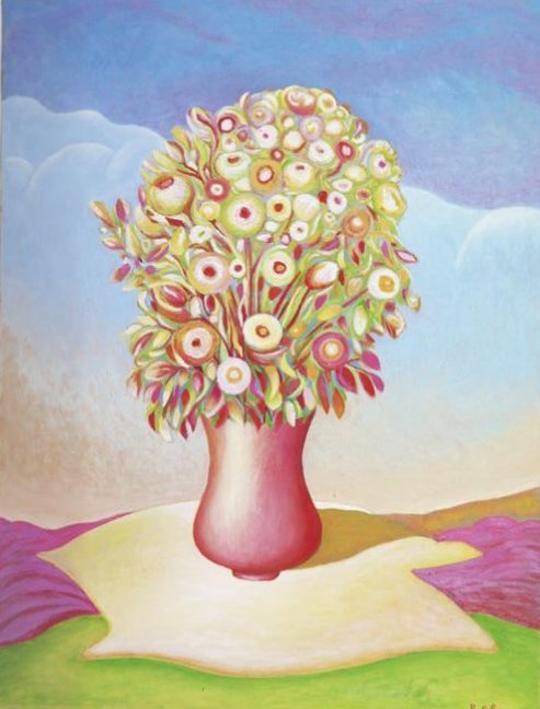 Vaso e fiori, 1996
Olio su tela
80 x 60 cm,
NMV118