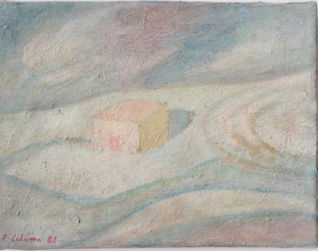 Paesaggio, 1982
Olio su tela
40 x 50 cm,
P001