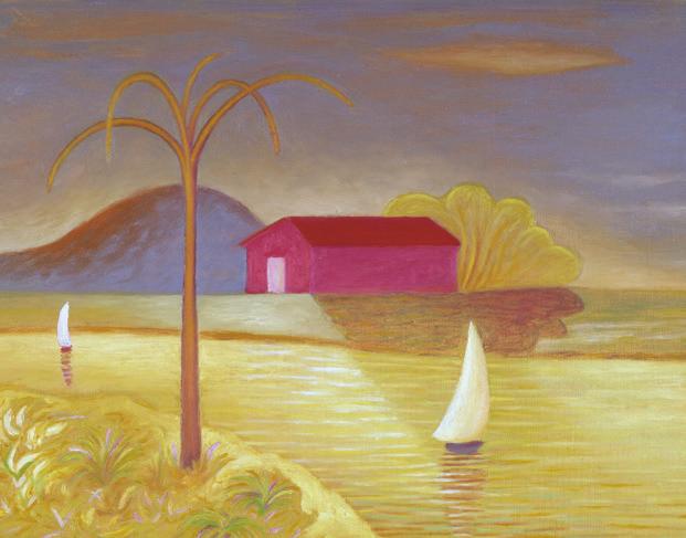 Vele nel paesaggio, 2005
Olio su tela
40 x 50 cm,
P024