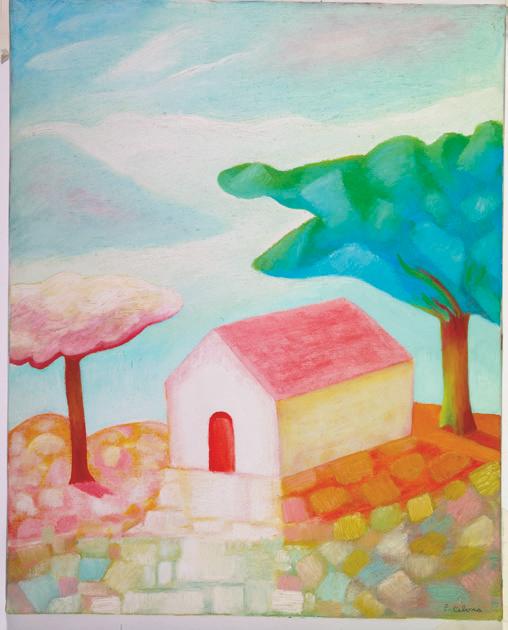 Casa fra due alberi, 2004
Olio su tela
50 x 40 cm,
PV005