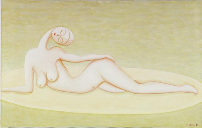 Figura sulla spiaggia, 1983
Olio su tela
50 x 80 cm,
F005