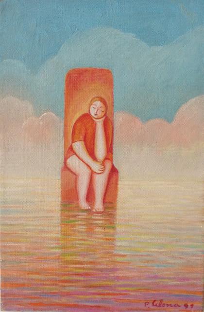 Pensiero sull'acqua, 1999
Olio su tela
30 x 20 cm,
FV020