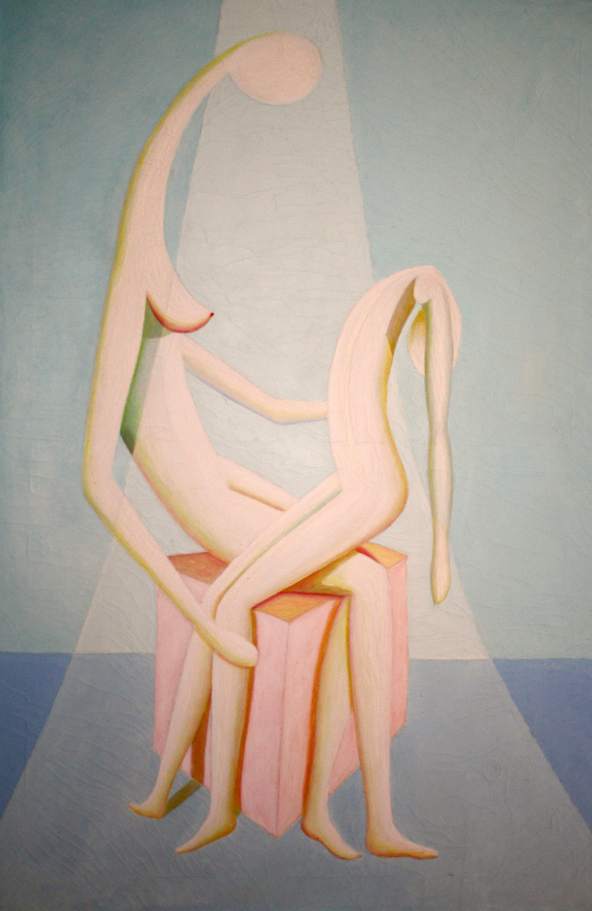 Pietà, ca. 1985
Olio su tela
100 x 80 cm
C301