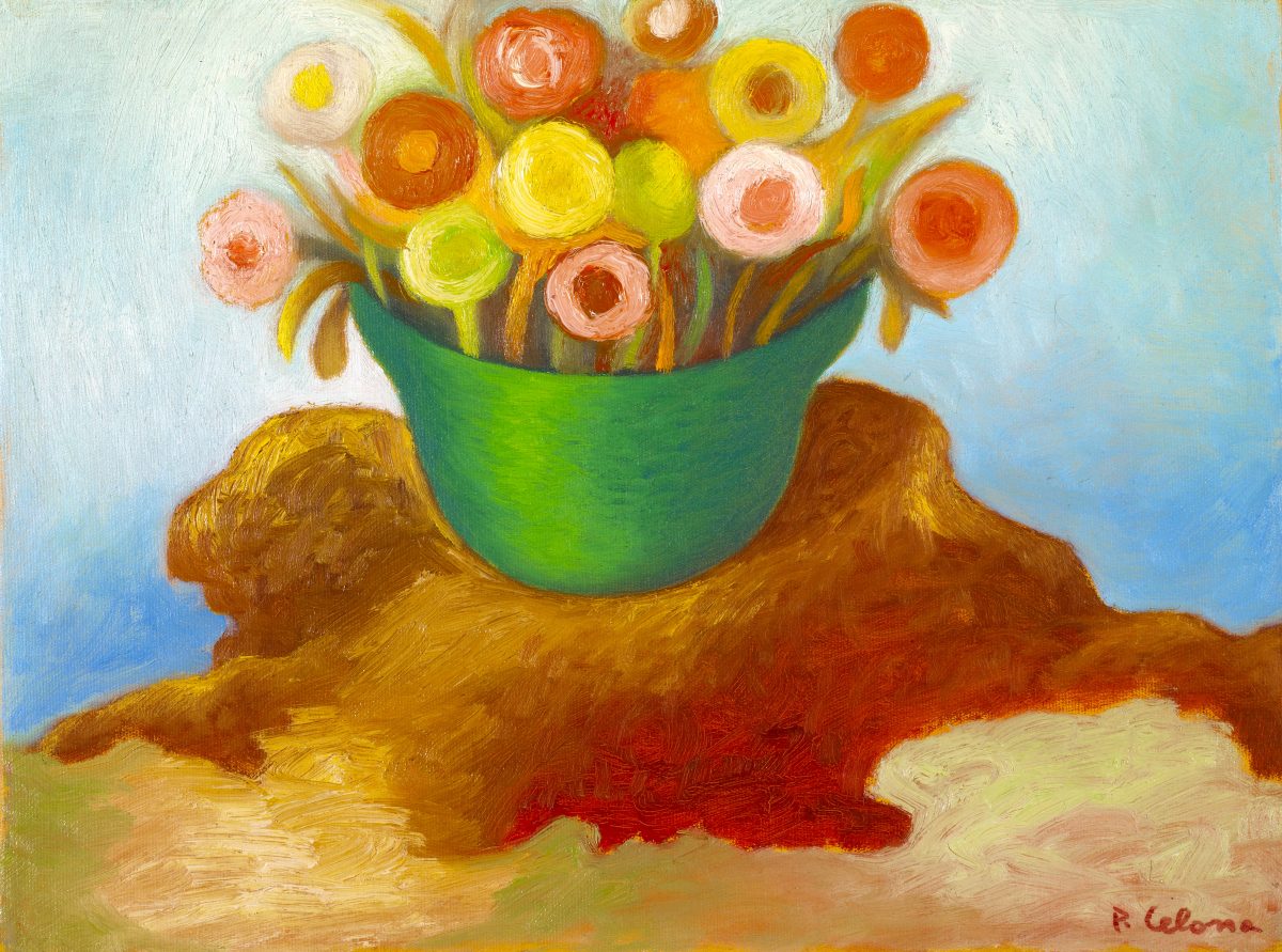 Vaso e fiori, ca. 1995
Olio su tela
50 x 60 cm,
NM103