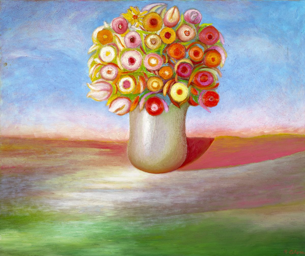 Vaso e fiori, 1996
Olio su tela
50 x 60 cm,
NM100
