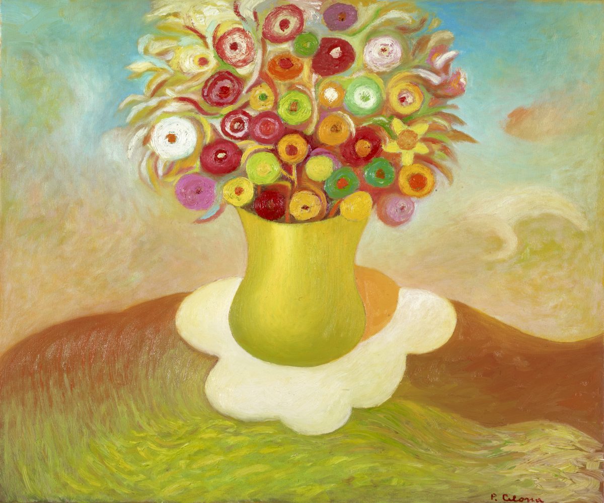 Vaso e fiori, 1986
Olio su tela
50 x 60 cm,
NM116