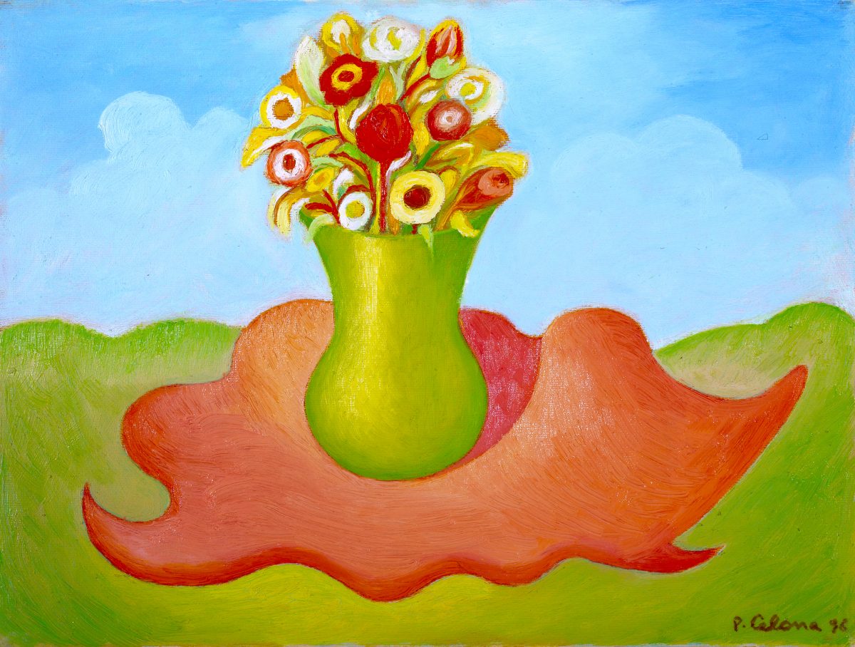 Vaso e fiori, 1996
Olio su tela
50 x 60 cm,
NM118