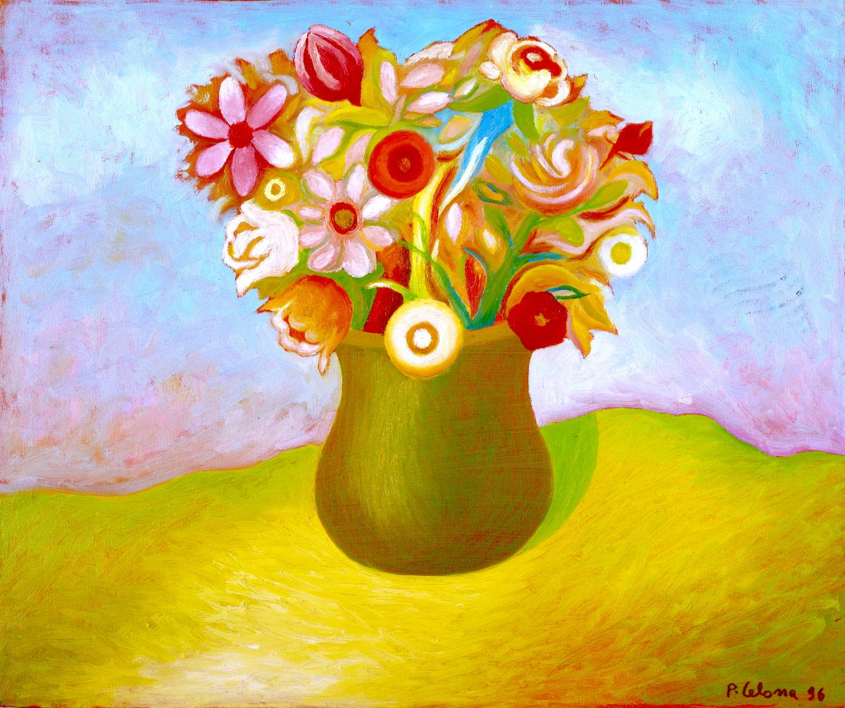Vaso e fiori, 1996
Olio su tela
50 x 60 cm,
NM120