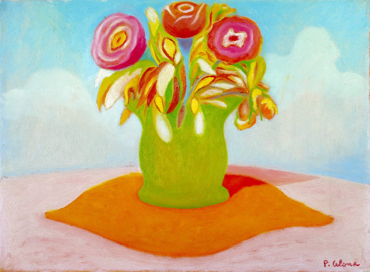 Vaso e fiori, ca. 1995
Olio su tela
50 x 60 cm,
NM121