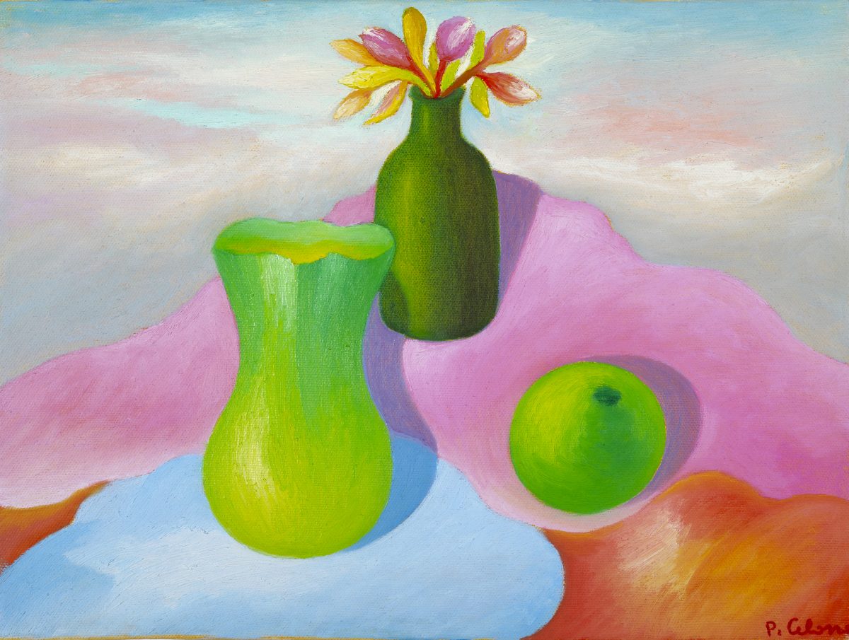 Natura morta, ca. 1995
Olio su tela, 50 x 60 cm,
Collezione privata,
NM459