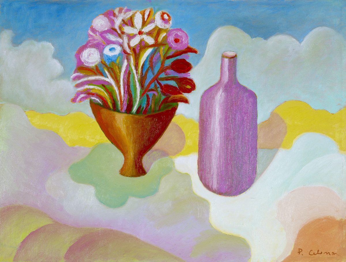 Natura morta, ca. 1995
Olio su tela, 50 x 60 cm,
Collezione privata,
NM581