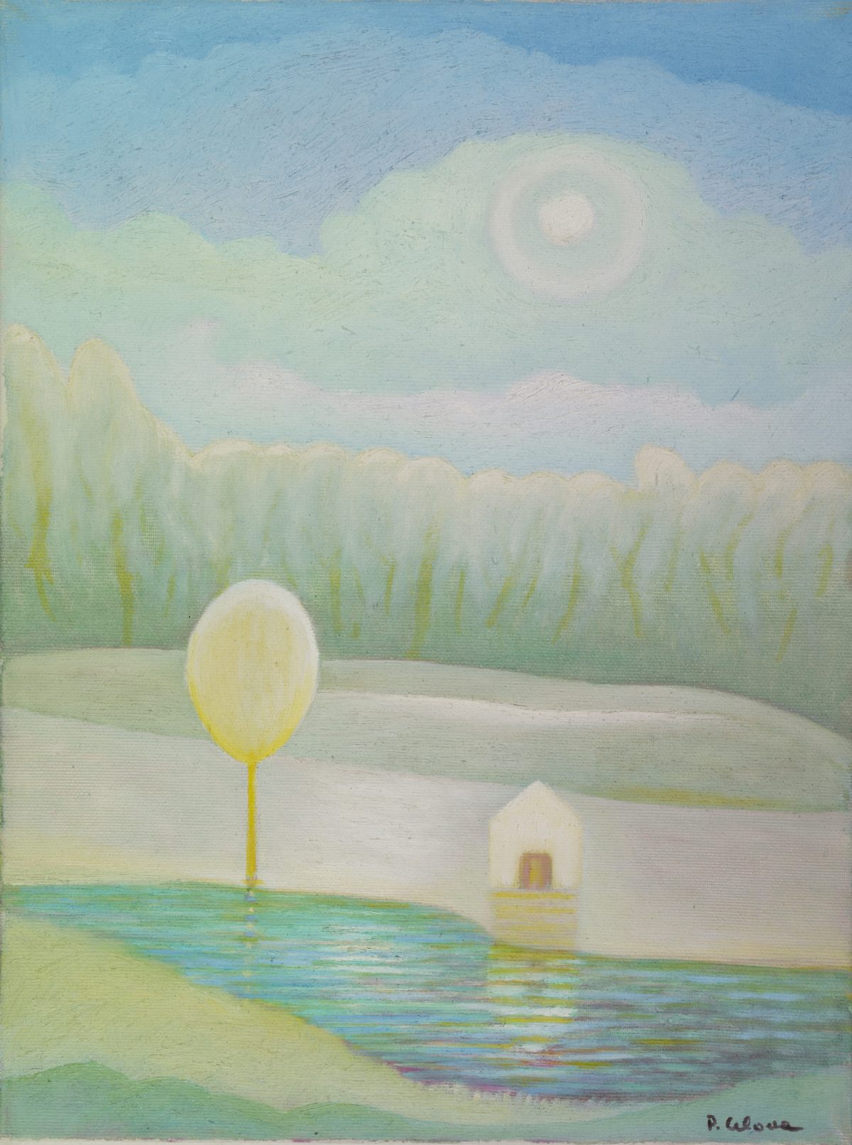 Chiarore sul mare, ca. 1998
Olio su tela
40 x 30 cm,
PV003