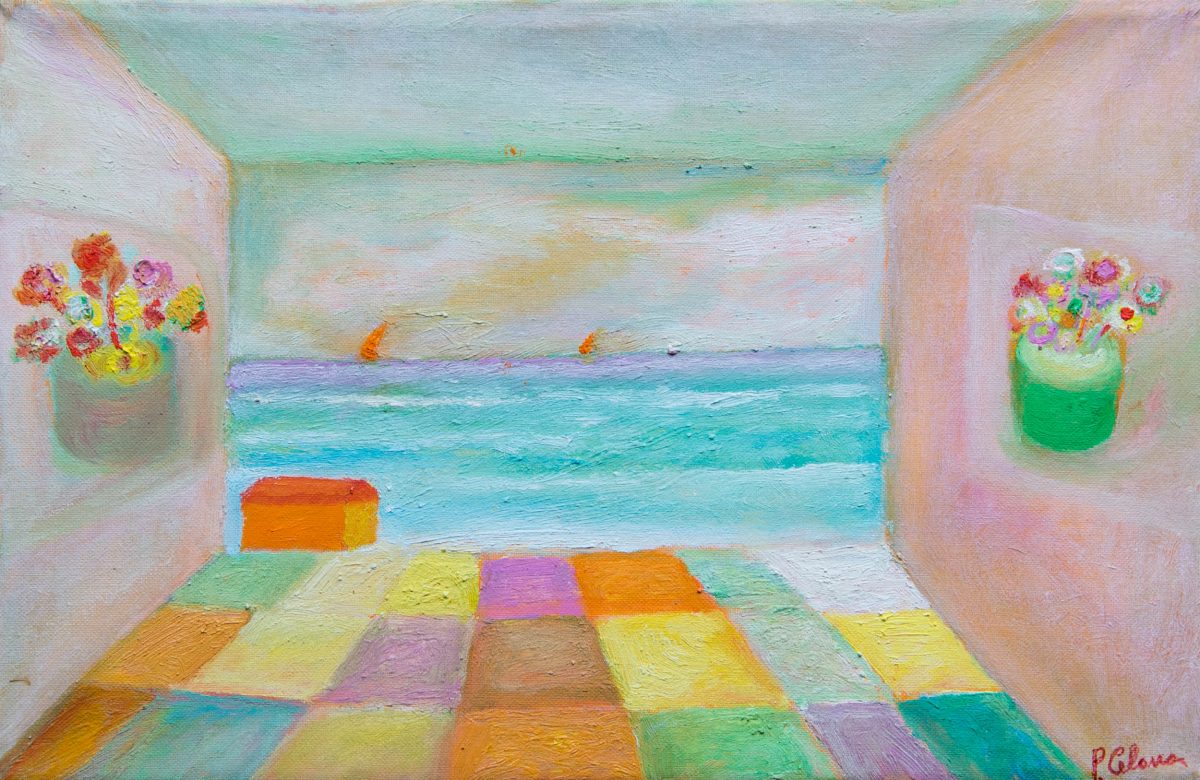 Finestra sul mare, 2015
Olio su tela
30 x 20 cm,
C209