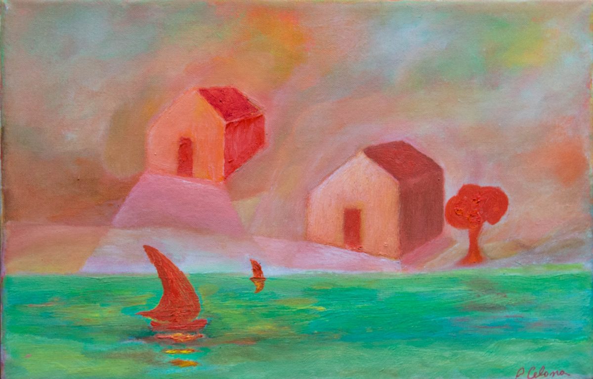 Paesaggio, 2018
Olio su tela
30 x 20 cm,
P045